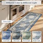 Collive Kitchen Mats for Floor, Boho Washable Sink Rug-17.3"x29" - Image 7