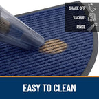 OLANLY Half Circle Front Door Mat 40x32, Waterproof Heavy-Duty Doormat - Image 6