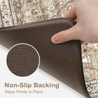 Collive Boho Cushioned Kitchen Mat, Anti Fatigue Mats for Kitchen Floor - Image 5
