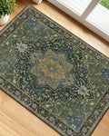 OLANLY 2x3 Washable Small Rug Non Slip Indoor Door Mat for Entryway Bedside by OLANLY