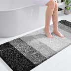 OLANLY Large Bathroom Rugs 50x30, Extra Soft Absorbent Microfiber Bath Rugs by OLANLY