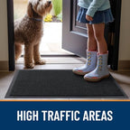 OLANLY 2-Pack Front Door Mats 29.5x17, Waterproof Heavy-Duty Doormats - Image 7