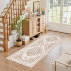 Madane Washable Runner Rug 2x6 Runners for Hallways Non Slip, Pink - Image 4