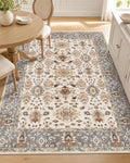 OLANLY 3x5 Washable Accent Rug, Soft Non Slip Carpet for Entryway Bedside by OLANLY