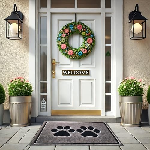 Outdoor Rug Door Mat,Welcome Mat Outdoor,Non-Slip Door Mat Outside Entrance,Nice Front Door Mat,Stylish Welcome Mat, Entryway Rug,19”x31” (3.Claw) - Image 2