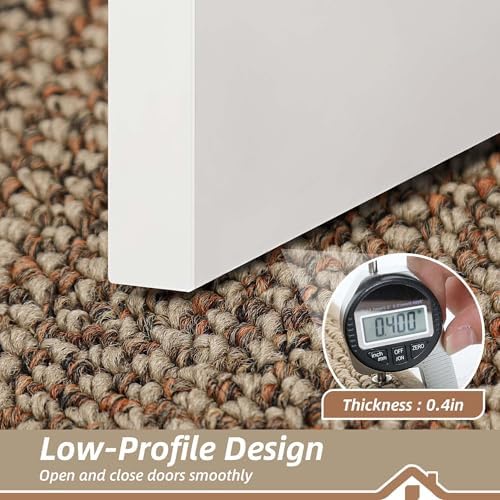 BEQHAUSE Indoor Door Mat 31" x 120", Dirt Trapper Door Mats, Taupe - Image 5