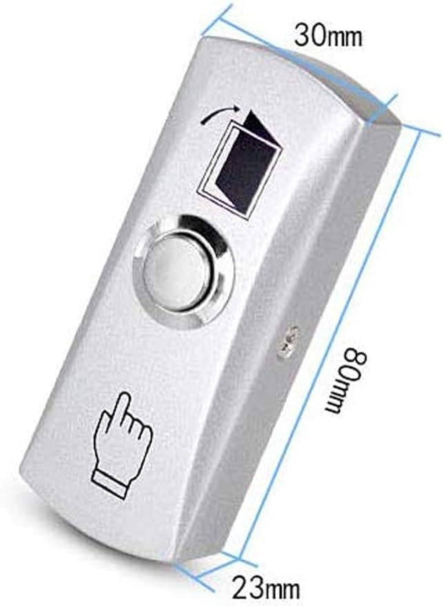 MENGQI-CONTROL TCP/IP One Door Card/Fob/PIN Code Access Control Track History Records Door Entry System Magnetic Lock Keypad Reader Metal Exit Button 110V Power Supply