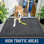 OLANLY Front Door Mat Outside Entrance 47x32, Waterproof Heavy-Duty Doormat - Image 6