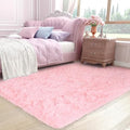 Ophanie Area Rugs for Bedroom Living Room, Color Pale Pink, Size 2' x 3', Shape Rectangular by Ophanie