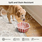 Washable Kitchen Rug Set of 3: Boho Non-slip Soft Stove Sink Mat Light Weight Stain Resistant Carpet for Dog Bowl Area Comfort Tile/Hardwood Floors Protection Mat for Entryway Foyer(2x3+2x4+2x5,Beige) - Image 2