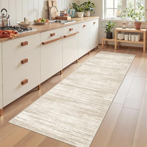 2x8 Runner Rug Non Slip,Washable Hallway Runner Rug,Brown - Image 4