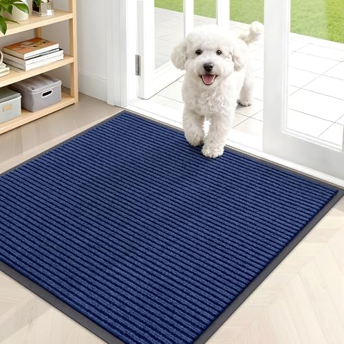 OLANLY Front Door Mat 35x30, Waterproof Heavy-Duty Indoor Outdoor Doormat by OLANLY
