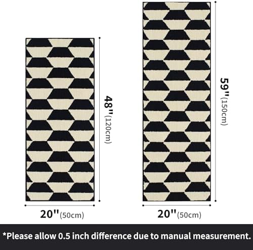 GRANNY SAYS Indoor Outdoor Doormat 20x59 Non-Slip Washable Entry Mat - Image 2