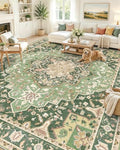 OLANLY 10x12 Washable Area Rug, Soft Non Slip Carpet for Living Room by OLANLY
