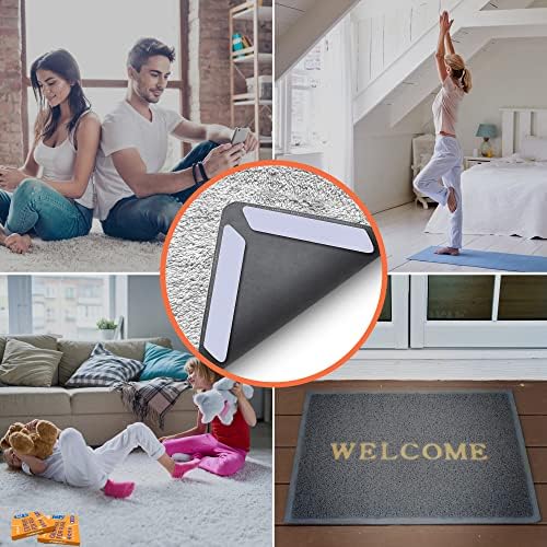 ZONGOOL 48PCS Rug Tape Non Slip Rug Pad Grippers Double Sided Carpet Tape - Image 4