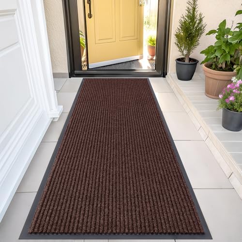 OLANLY Front Door Mat 47x23, Waterproof Heavy-Duty Indoor Outdoor Doormat by OLANLY