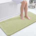 OLANLY Bathroom Runner Rugs 47x20, Extra Soft Absorbent Chenille Bath Rugs by OLANLY