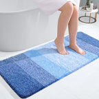 OLANLY Bathroom Runner Rug 44x20, Extra Soft Absorbent Microfiber Bath Rugs by OLANLY