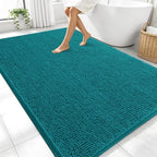 OLANLY Large Bathroom Rugs 70x46, Extra Soft Absorbent Chenille Bath Rugs by OLANLY
