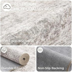 2x7 Runner Rug Non Slip,Washable Hallway Runner Rug,Taupe - Image 7