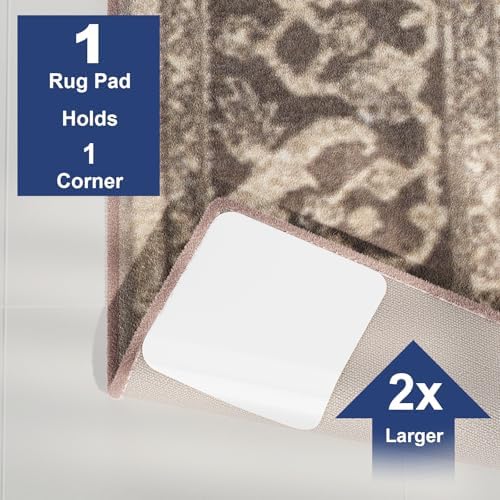 Home Techpro 16 PCS Gripper for Rug for Hardwood Floors, Reusable Under Rug Carpet Tape, Rug Anti Slip Grips for Area Rugs,Non Slip Rug Pads - Image 4