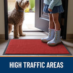 OLANLY 2-Pack Front Door Mats 33x21, Waterproof Heavy-Duty Doormats - Image 7