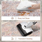 Collive Kitchen Rugs Sets of 2 Non Slip, Blush Anti Fatigue Kitchen Mats - Image 5