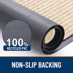 OLANLY 2-Pack Front Door Mats 35x23, Waterproof Heavy-Duty Doormats - Image 3