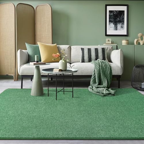 AROGAN 6x9 Area Rugs for Living Room Non Slip Dorm Bedroom Rug, Matte Green - Image 7