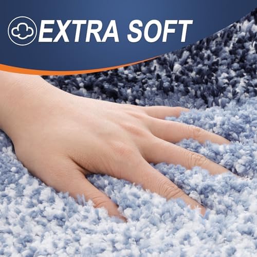 OLANLY Large Bathroom Rugs 44x32, Extra Soft Absorbent Microfiber Bath Rugs - Image 3