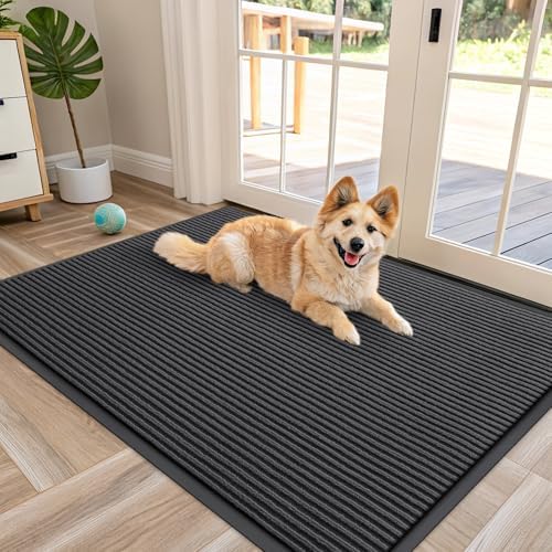 OLANLY Front Door Mat 47x30, Waterproof Heavy-Duty Indoor Outdoor Doormat by OLANLY