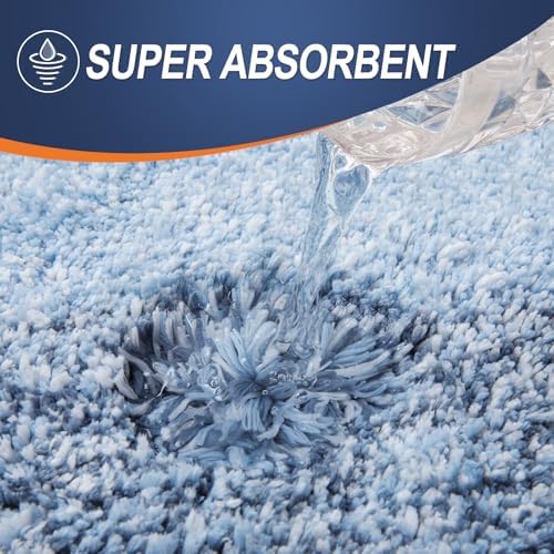 OLANLY Bathroom Runner Rug 40x24, Extra Soft Absorbent Microfiber Bath Rugs - Image 3