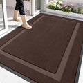 OLANLY Front Door Mat Outside 71x47, All-Season Heavy-Duty Rubber Doormat by OLANLY