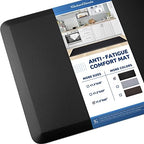 Kitchen Mat Cushioned Anti Fatigue Rug Standing and Comfort Floor Mats by KitchenClouds