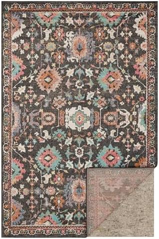 Mohawk Home Non Slip Rug Pad 2' 6" x 4'- 1/4" Thick Felt + Latex Rubber Gripper - Dual Surface Cushion for Hardwood, Carpet, Tile Floors, Made in USA - Image 6