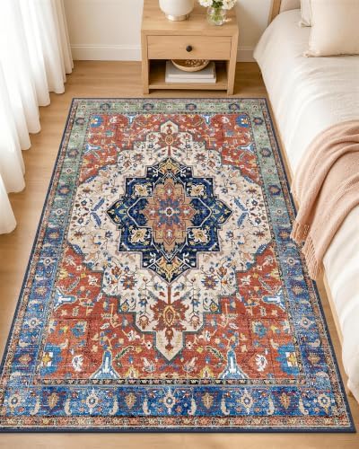OLANLY 3x8 Washable Runner Rug, Soft Non Slip Carpet for Hallway Kitchen by OLANLY