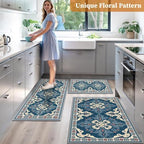 Kitchen Rugs Set of 3, Non Slip Washable Floor Mats with Water Absorbent - Image 6
