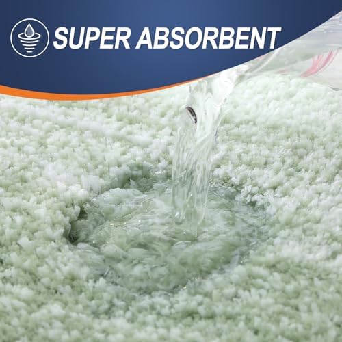 OLANLY Bathroom Runner Rug 59x20, Extra Soft Absorbent Microfiber Bath Rugs - Image 3