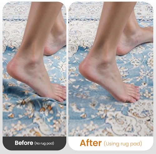 Jorvila Non-Slip Rug Pad Gripper 3x10 Ft - Image 4