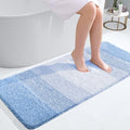 OLANLY Bathroom Runner Rug 44x20, Extra Soft Absorbent Microfiber Bath Rugs by OLANLY