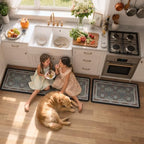 Collive Anti Fatigue Mats for Kitchen Floor, Black Gray/Mulit Kitchen Rugs - Image 7