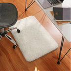 Ophanie Small Rug Washable Non Slip Throw Bedside Area Rugs, Fluffy Soft Mini Bedroom Carpet, Door Entryway Indoor Inside Front Entrance 1.5x2.5 Mat, Home Decor Aesthetic, Ivory - Image 5