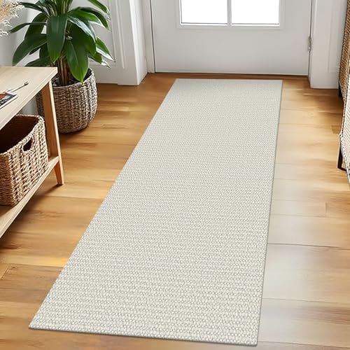 EARTHALL Washable Runner Rug, Non Slip Entryway Rug, 2x5 Ft, Cream/Grayish by Unknown