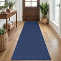 EARTHALL Washable Runner Rug, Non Slip Kitchen Rug, 2x7 Ft, Heathered Blue by Unknown