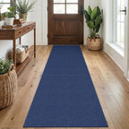 EARTHALL Washable Runner Rug, Non Slip Kitchen Rug, 2x7 Ft, Heathered Blue by Unknown