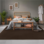 AROGAN 5x7 Area Rugs for Living Room Non Slip Dorm Bedroom Rug, Coffee - Image 7