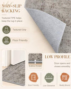 OLANLY 2x8 Washable Runner Rug, Soft Non Slip Carpet for Hallway Kitchen - Image 7
