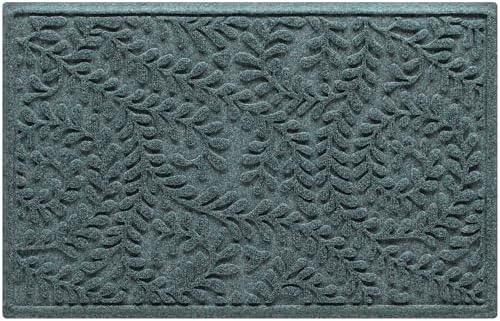 WaterHog Boxwood Front Door Mat Indoor Outdoor Entrance, All-Weather Mats by WaterHog