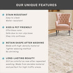 Farmhouse 6x8 Area Rug for Living Room, Beige Cream Large Rug for Bedroom, Dining Room & Home Office, Soft Modern Carpet for Neutral Home Decor, Non-Slip Washable Floor Rug for High-Traffic Areas - Image 5