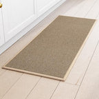 SUMLANS Kitchen Mat for Floor, Washable Non Slip Rug, Brown by SUMLANS